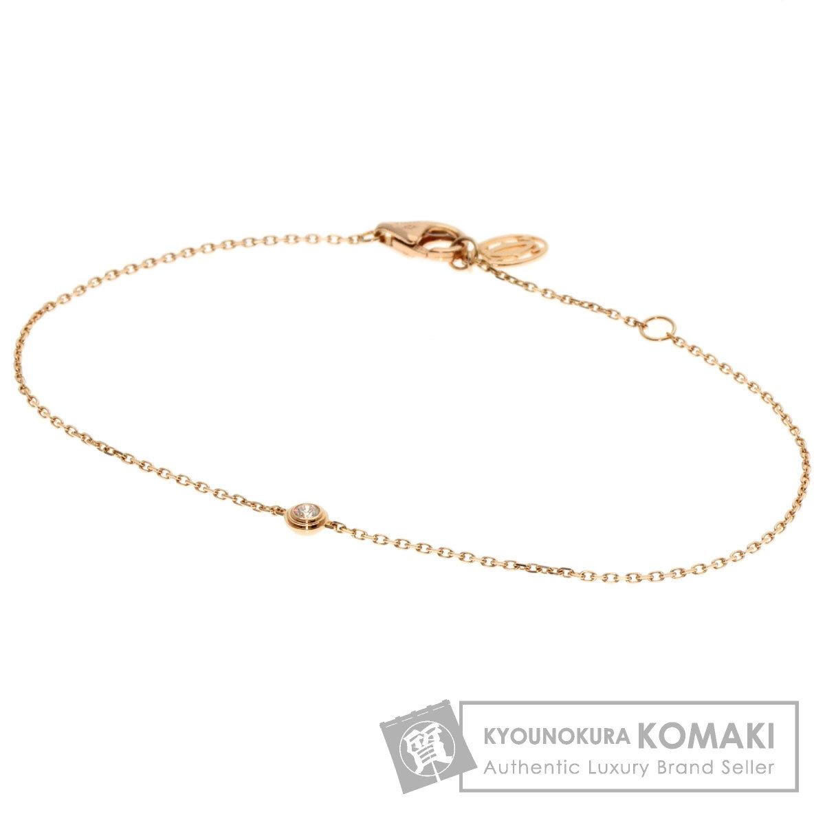 CARTIER カルティエ ディアマンレジェ XS ダイヤモンド ブレスレット K18PG レディース