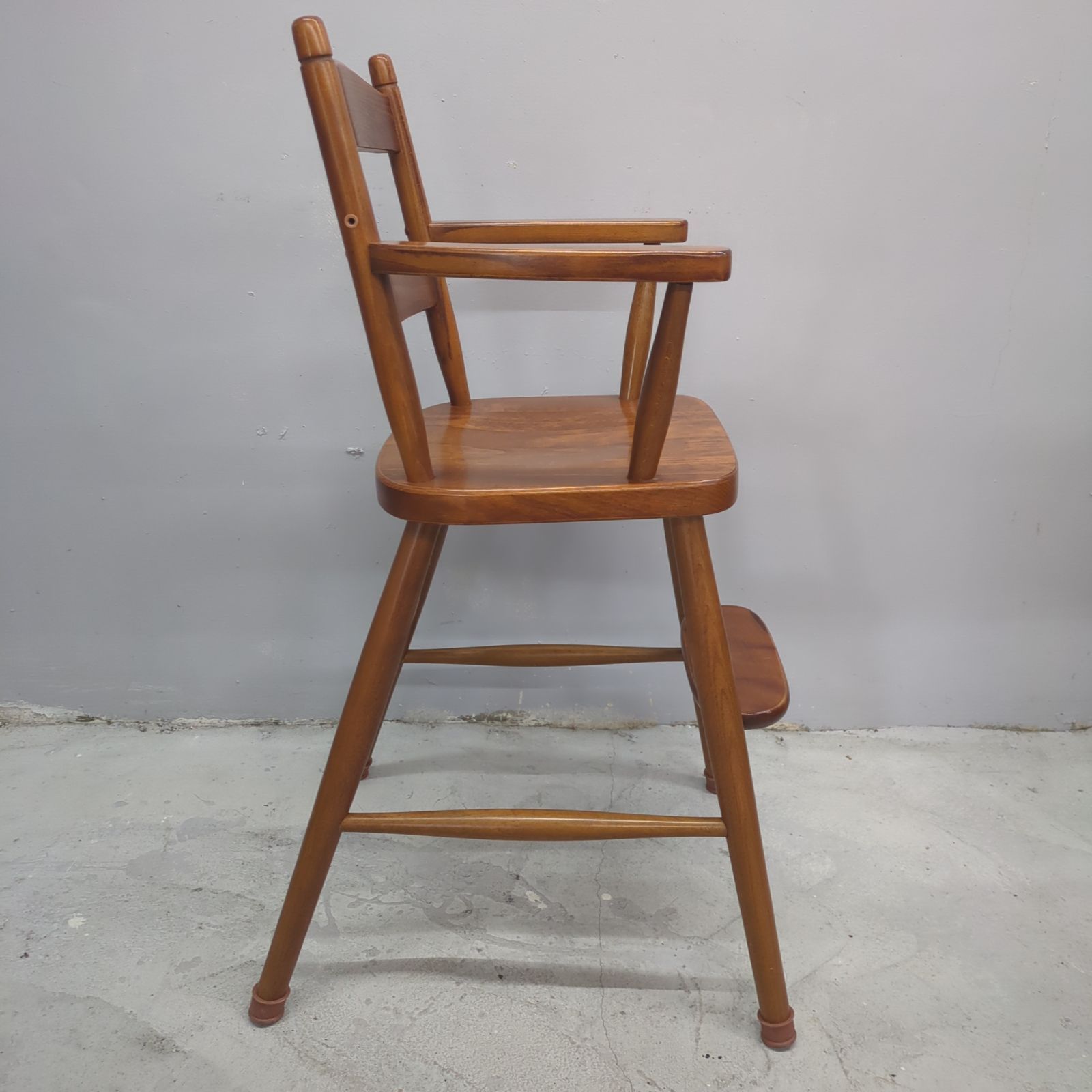 飛騨産業 キツツキマーク ベビーハイチェア 木製 椅子 ヴィンテージ