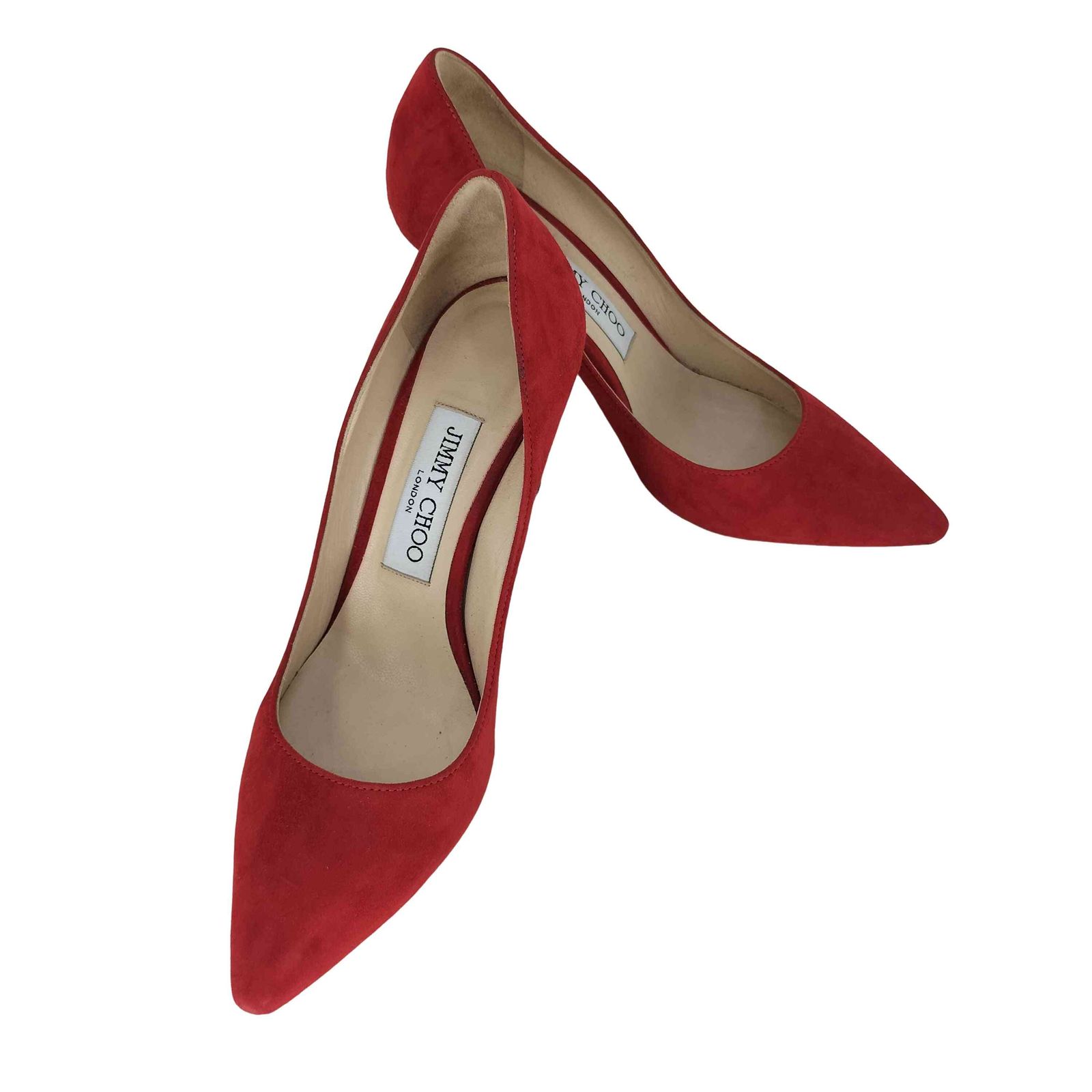 ★美品　ジミーチュウ パンプス 36 代引き不可】 JIMMY CHOO ジミーチュウパンプス36.5黒 靴 - 靴