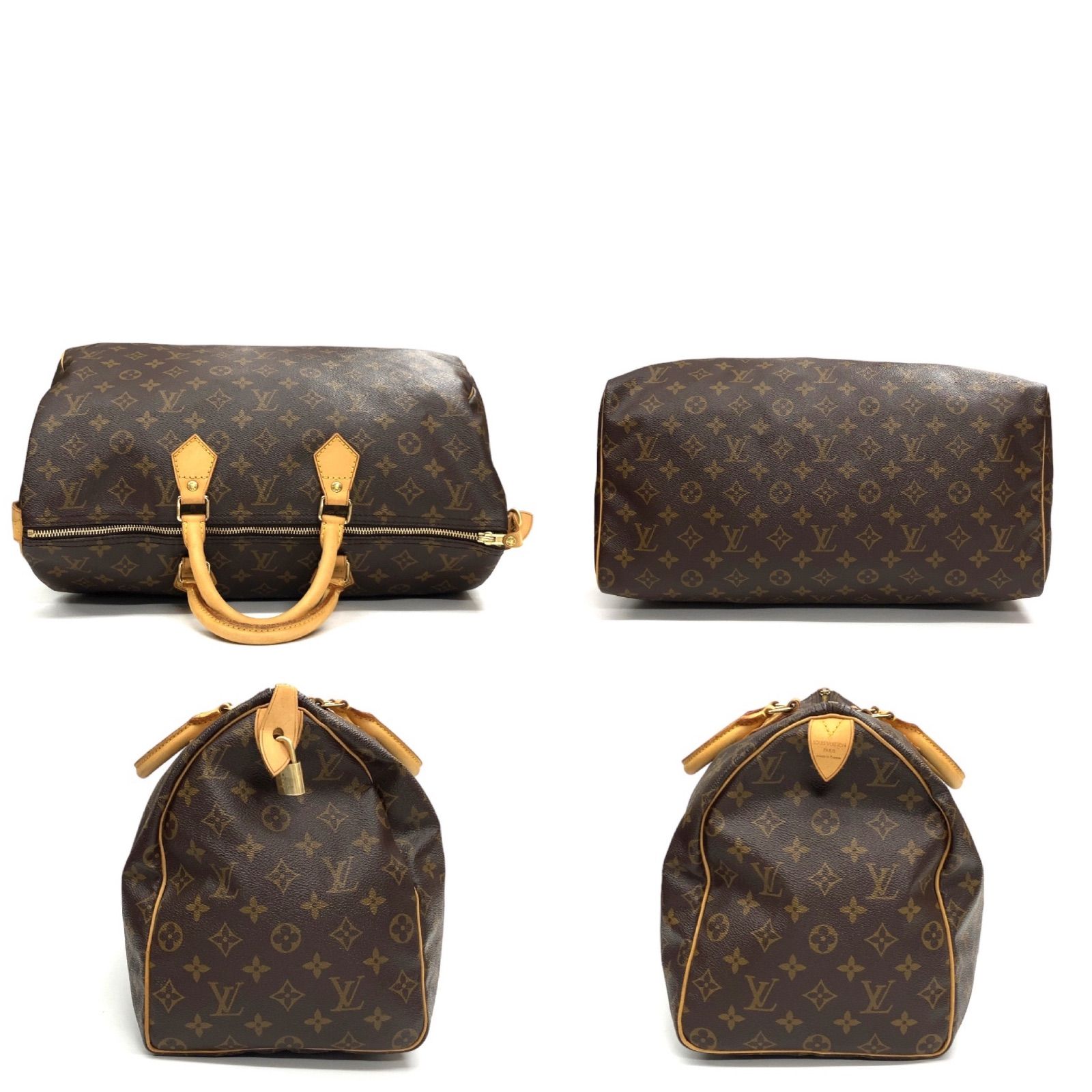 中古品】92年製 旧型 LOUIS VUITTON ルイヴィトン M41522 スピーディ40