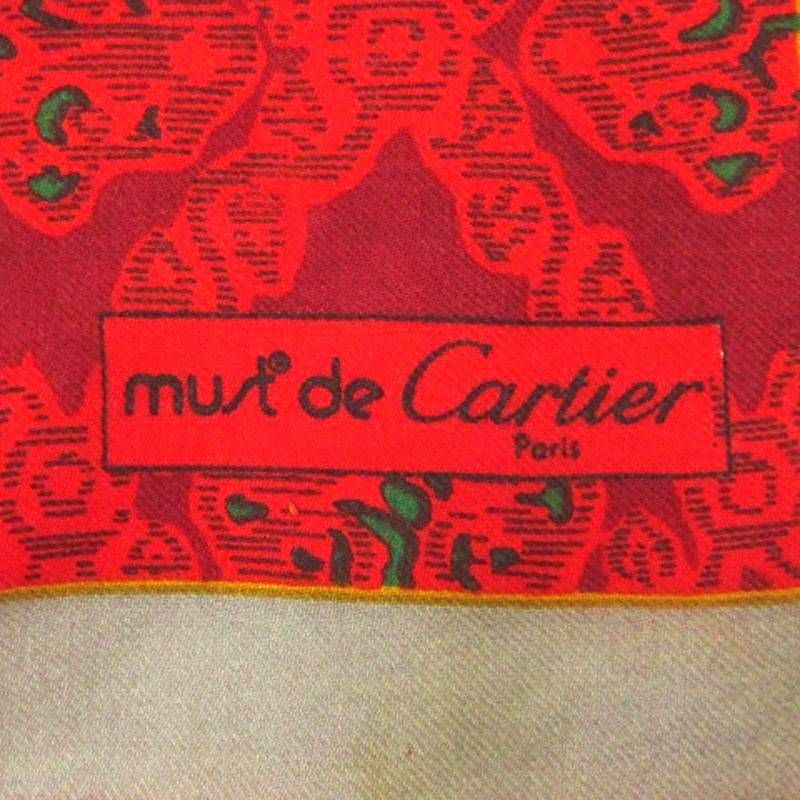 カルティエ Cartier 大判 ストール ショール スカーフ 2点セット