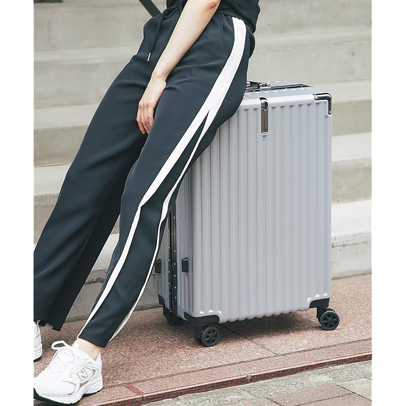 無印良品 撥水ソフトキャリーケース（40L）ダークグレー 2024