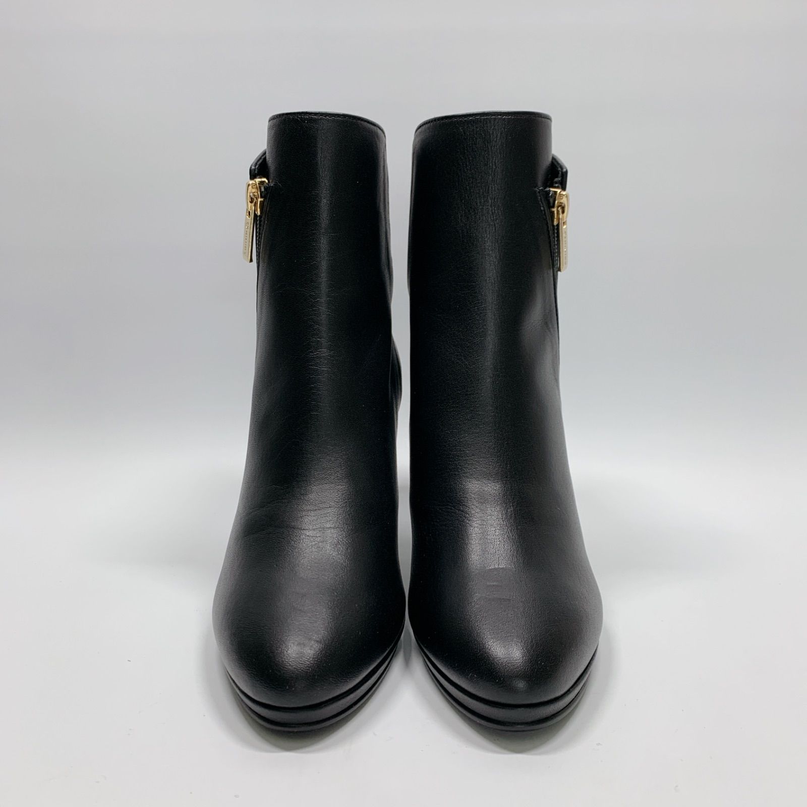 美品〇 HIMICO ヒミコ 卑弥呼 サイドジップ ショートブーツ ブラック