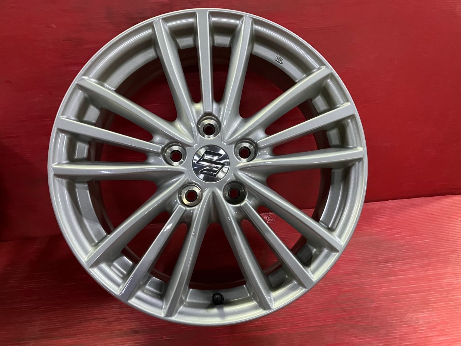 中古 スズキ スイフトスポーツ 純正 アルミホイール 17インチ 6.5J +50