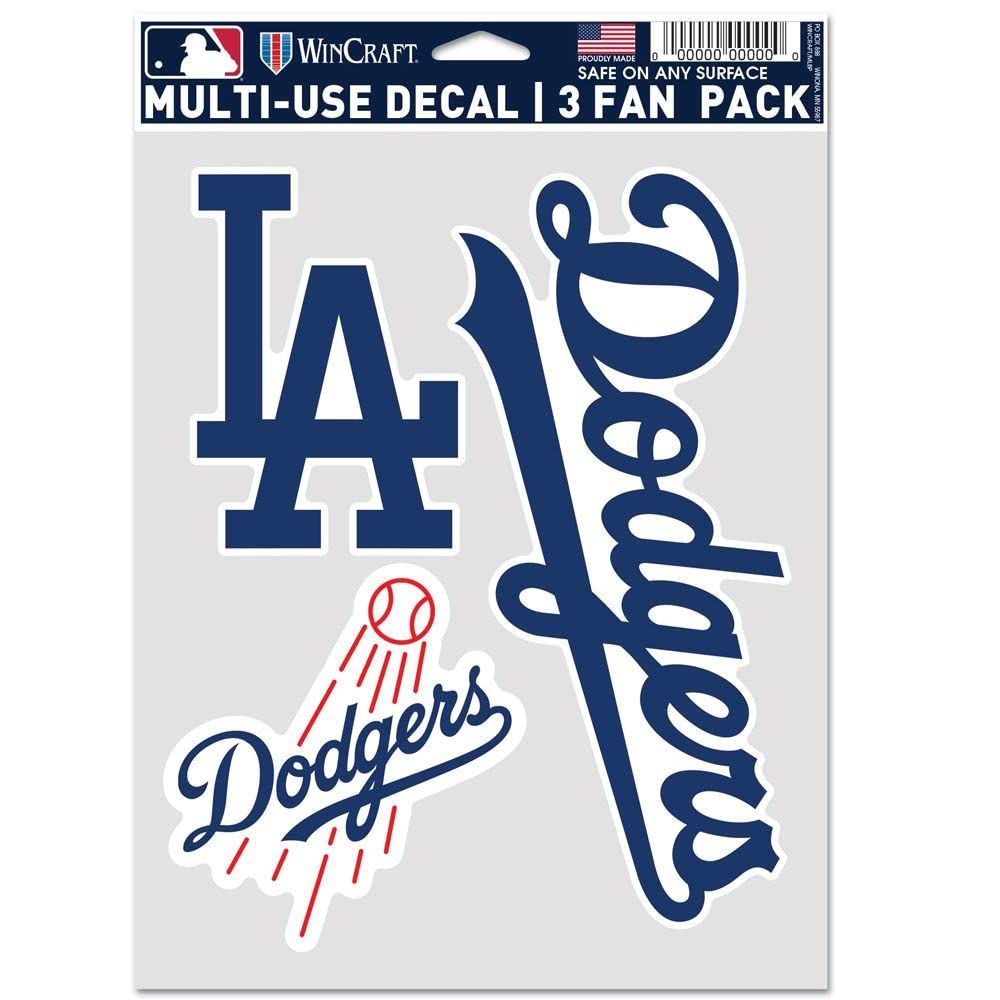 Wincraft MLB ロサンゼルス・ドジャース デカール 多目的ファン
