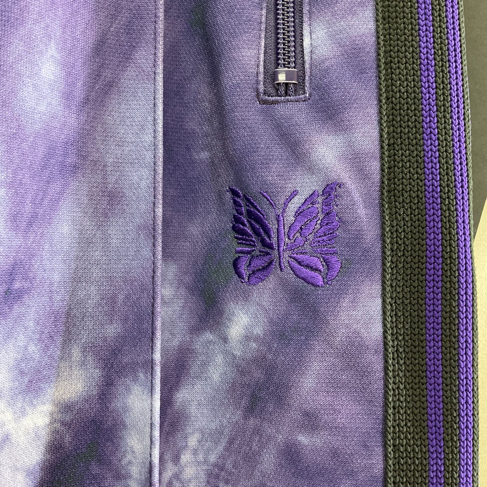 Needles パターン入りパンツ Mサイズ ネイビー Needles（ニードルス