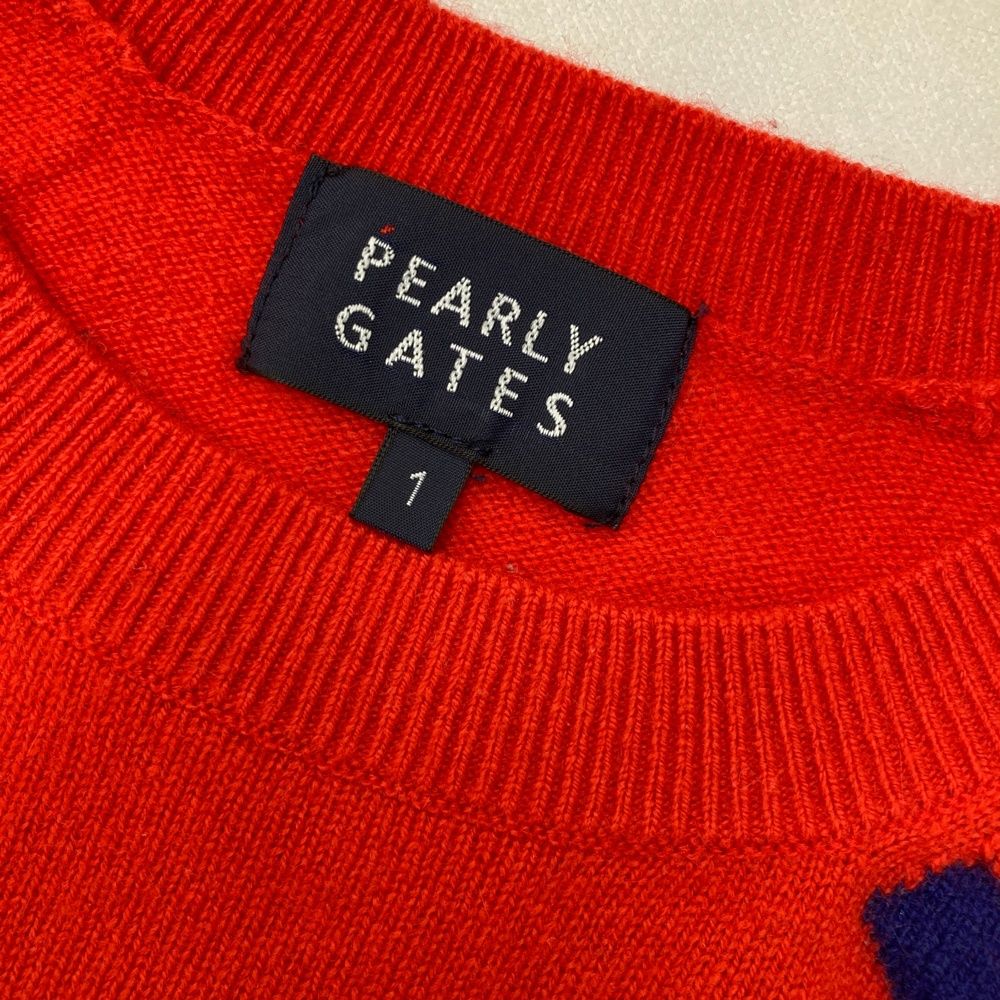 サイズ：1 PEARLY GATES パーリーゲイツ カシミヤニットセーター