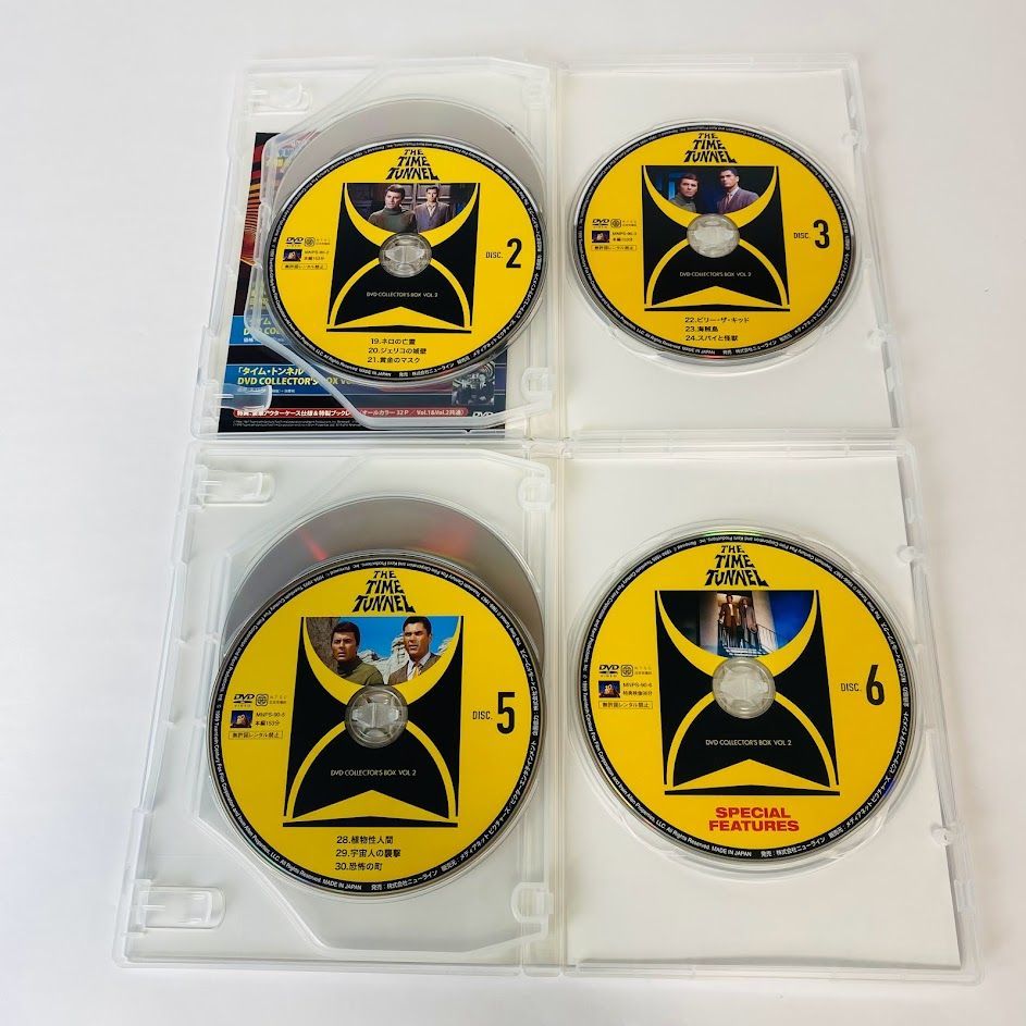 DVD-BOX】タイム・トンネル DVD COLLECTOR'S BOX Vol.1 & Vol.2