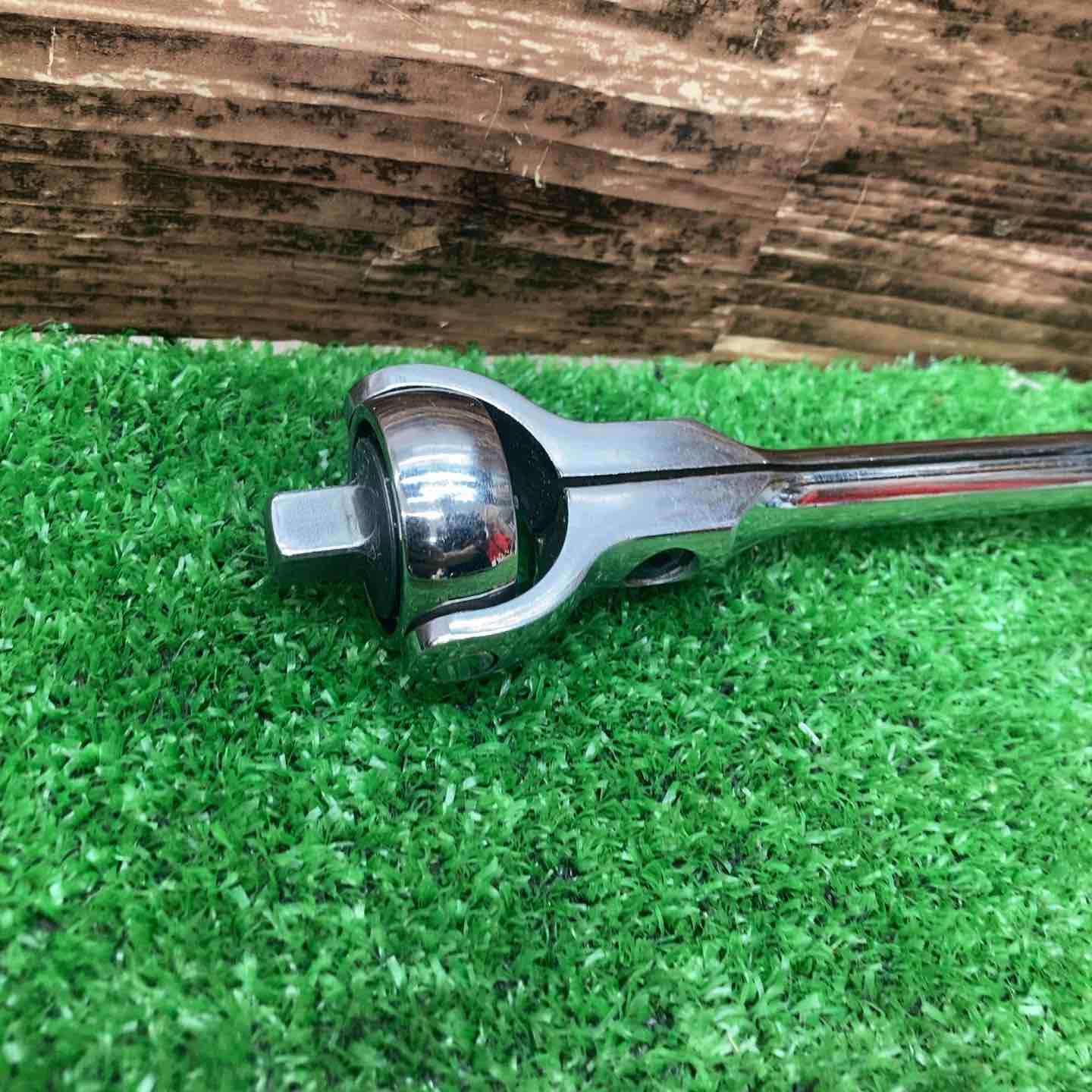 ▲スナップオン Snap-on 3 8ラウンドスイベルラチェットハンドルFH747 グリップ破損傷多数あり 川越店