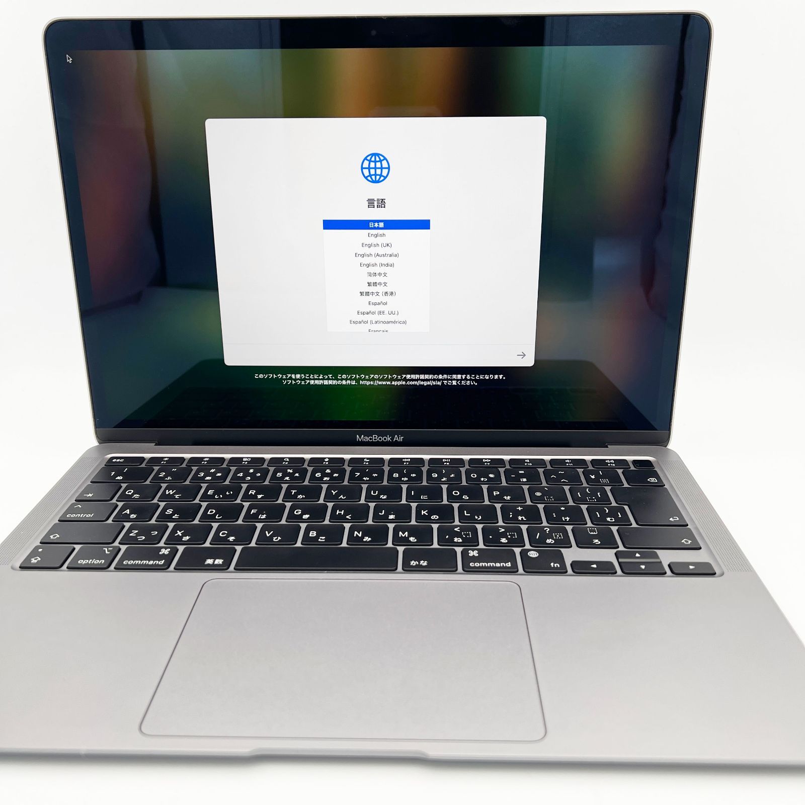MacBook Air Retina 13.3インチ Apple M1チップ MGN63J A スペースグレイ 本体 マックブックエアー