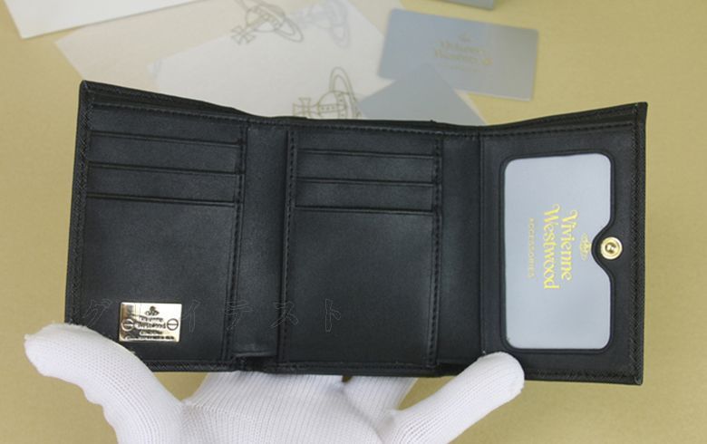106黒ヴィヴィアンウエストウッド三つ折り財布財布がま口 アウトレット品 楽天市場】Vivienne Westwood ヴィヴィアンウエストウッド