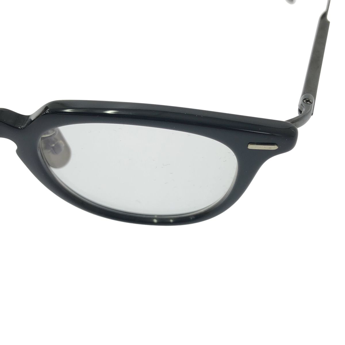 ISSEY MIYAKE イッセイミヤケ × 金子眼鏡 wellington ウエリントン アイウェア メガネ 46 23 ブラック KANDAIZUMI_COM