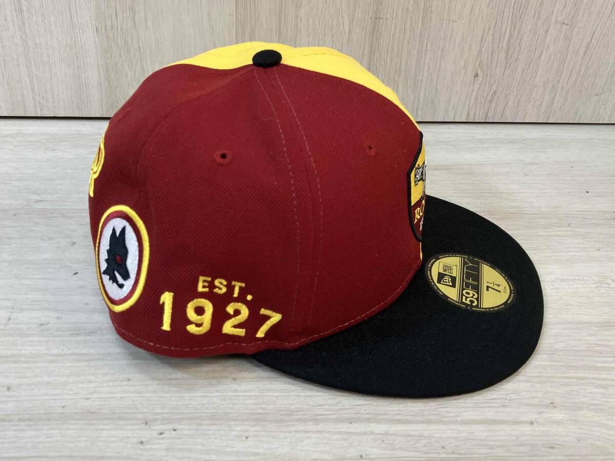NEW ERA キャップ 59FIFTY AS Roma Limited Edition ローマ ダークレッド |Aゴールド サイズ7 1|4 57.7cm USTAUSTRALIA_COM_AU