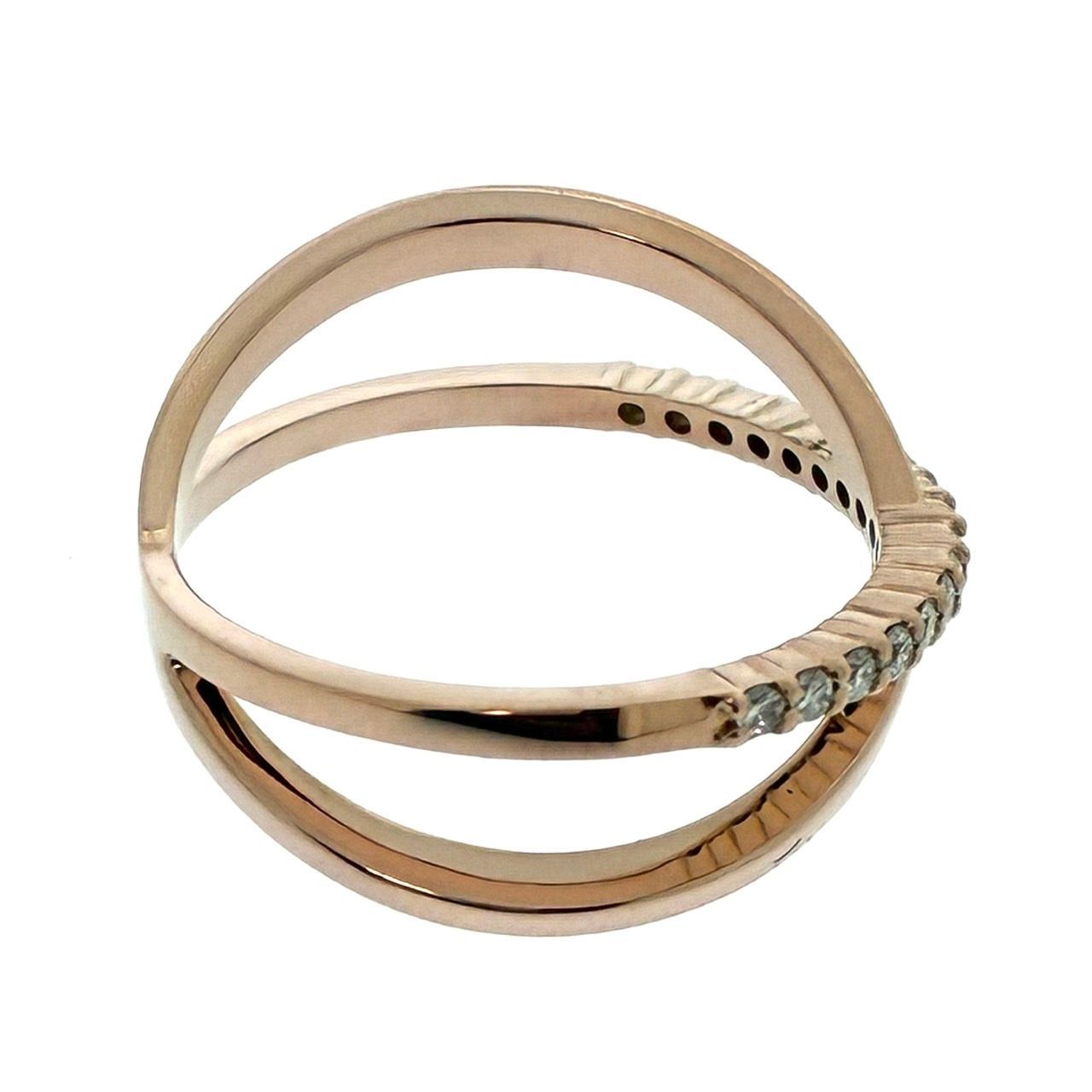 ete k18 ゴールド 9号 18金 K18 男女兼用 デザインリング 3.13g11号 C408