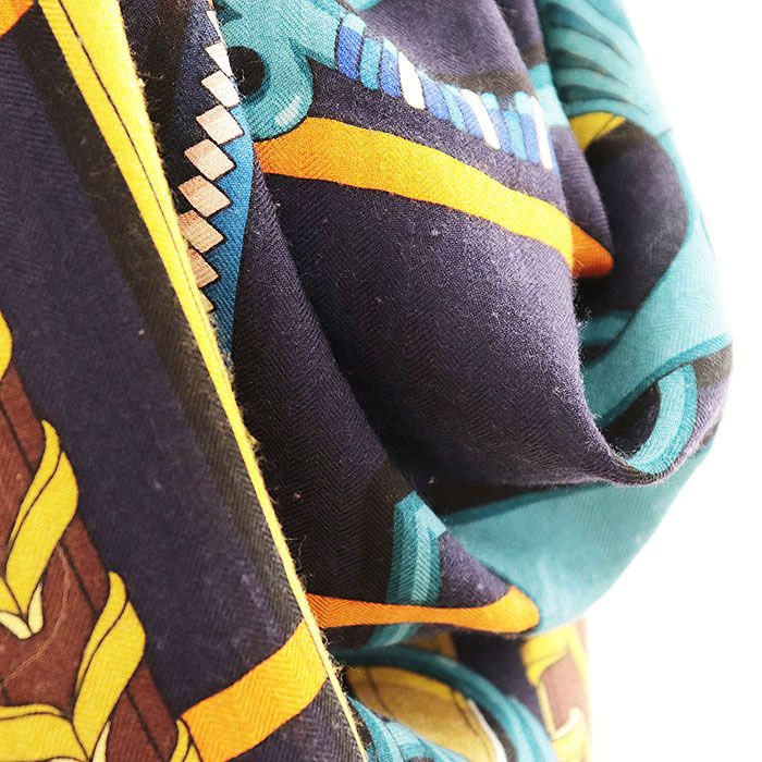 HERMES エルメス カレジェアン140 Panopile Equestre HERMES エルメス カレジェアン 140 PANOPLIE EQUESTRE カシシル