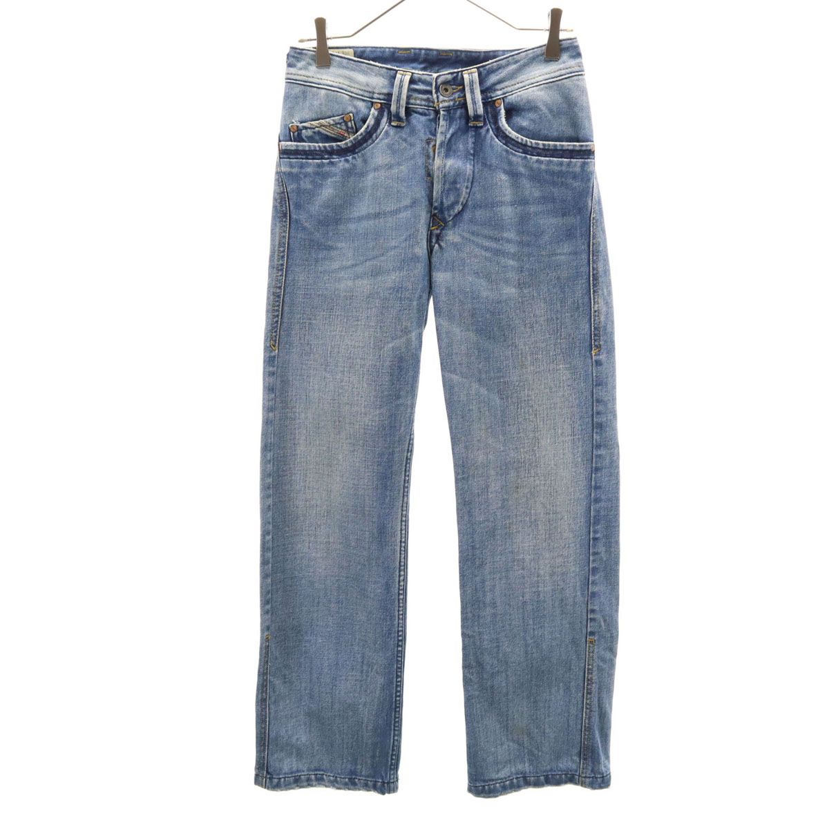 DIESEL ディーゼル デニムパンツ W26 ウォッシュブルー ジーンズ BUSKY 
