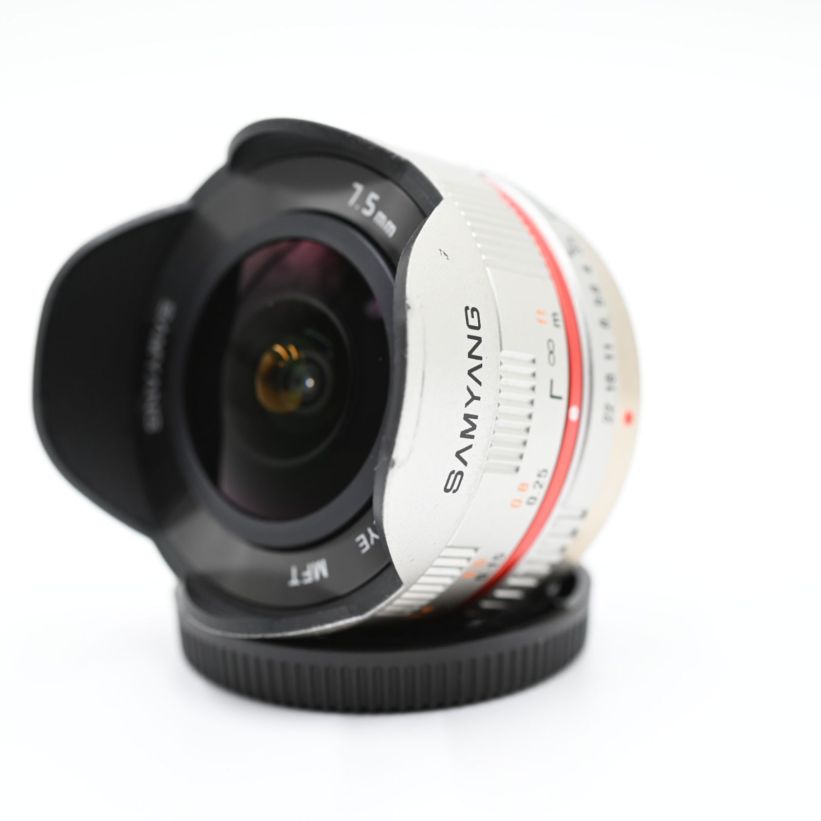 並品】SAMYANG 単焦点魚眼レンズ 7.5mm F3.5 フィッシュアイ マイクロ