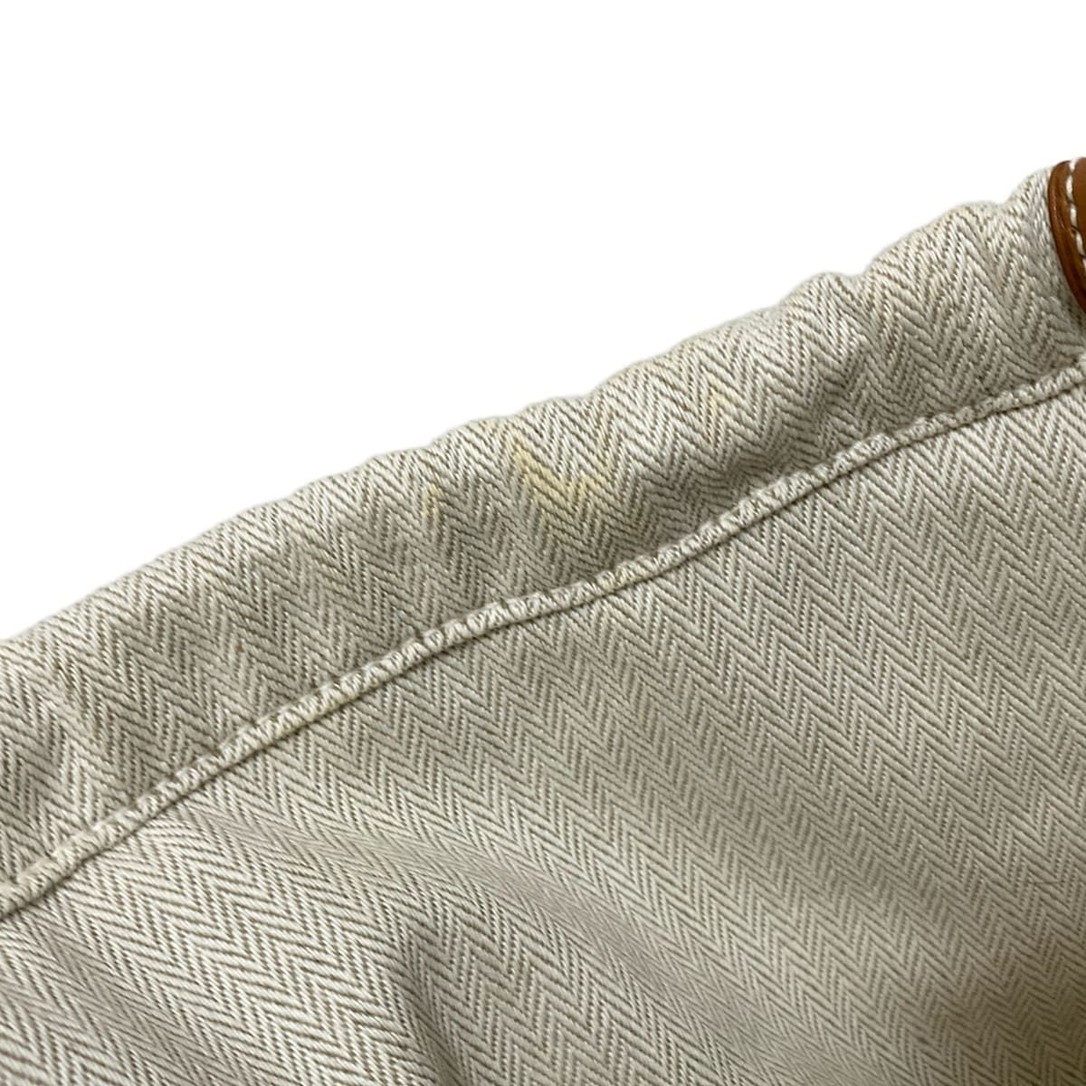 HERMES エルメス ポーチ フールビ 25 ナチュラル×フォーヴ 巾着型 DECORATOM_COM_BR