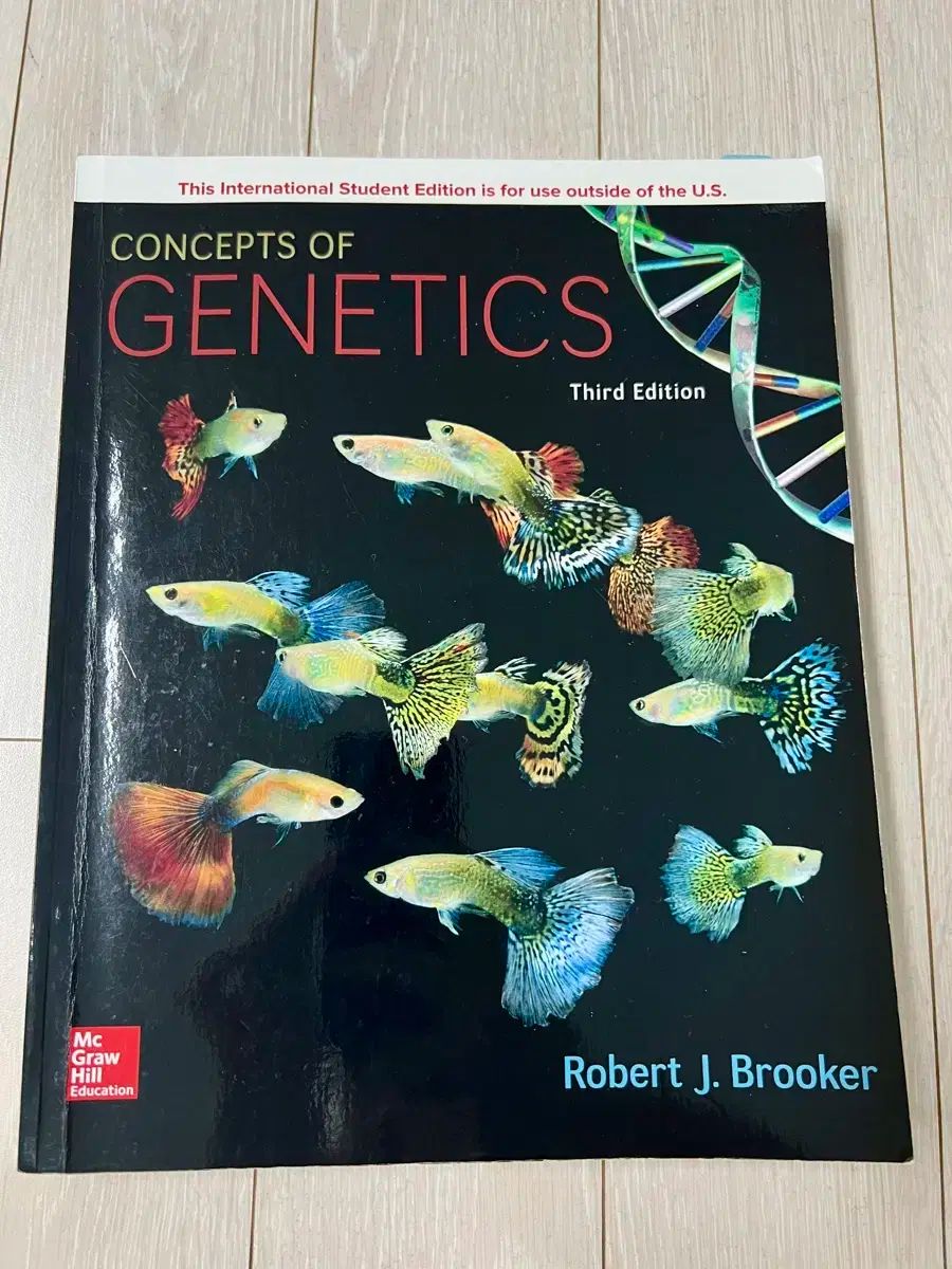 の本 Concepts of Genetics 3 エディション 改訂版