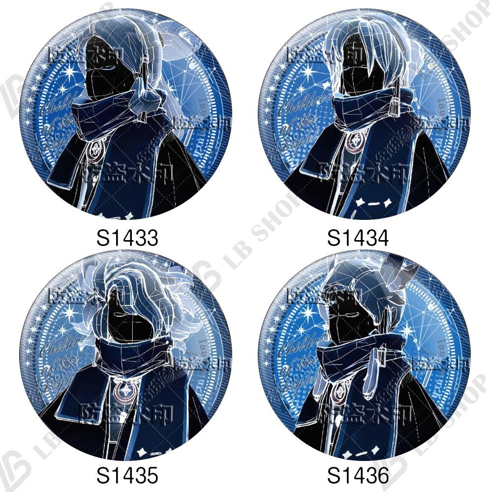 ピンズ・ピンバッジ・缶バッジ sky Sky星を紡ぐ子どもたち 缶バッジ バッジ 1個 58mm 31種類 構築線