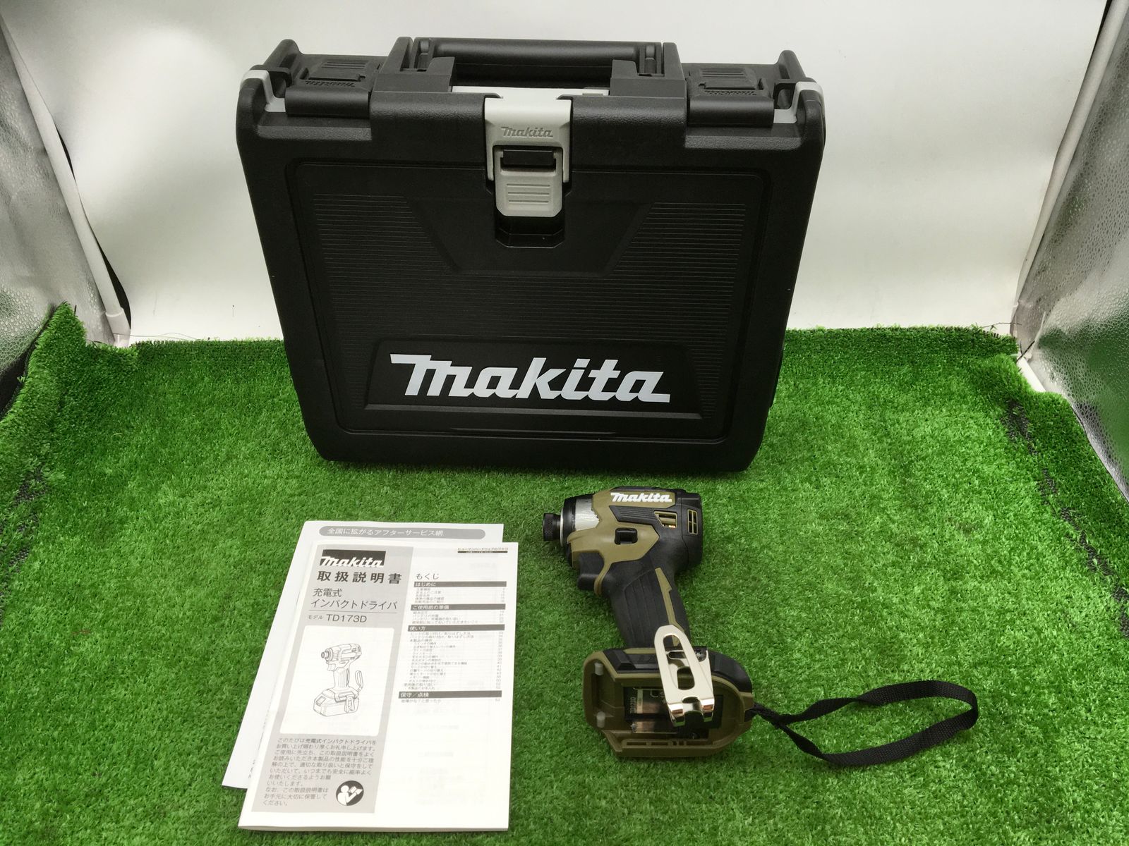 【領収書発行可】[本体+ケースのみ]Makita/マキタ 18v充電式インパクトドライバ TD173DZO+ケース [オリーブ/Olive] [ITP6G0PD3SCK][エコツール岡崎インター店]