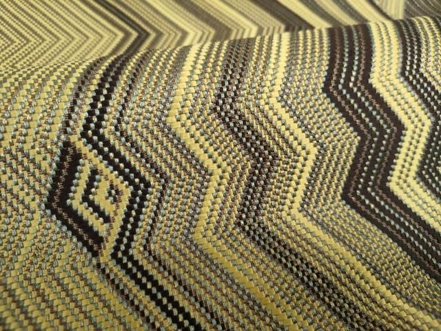 平和屋着物○本場筑前博多織 両面 全通柄袋帯 古稀染 黒田間道 金銀糸