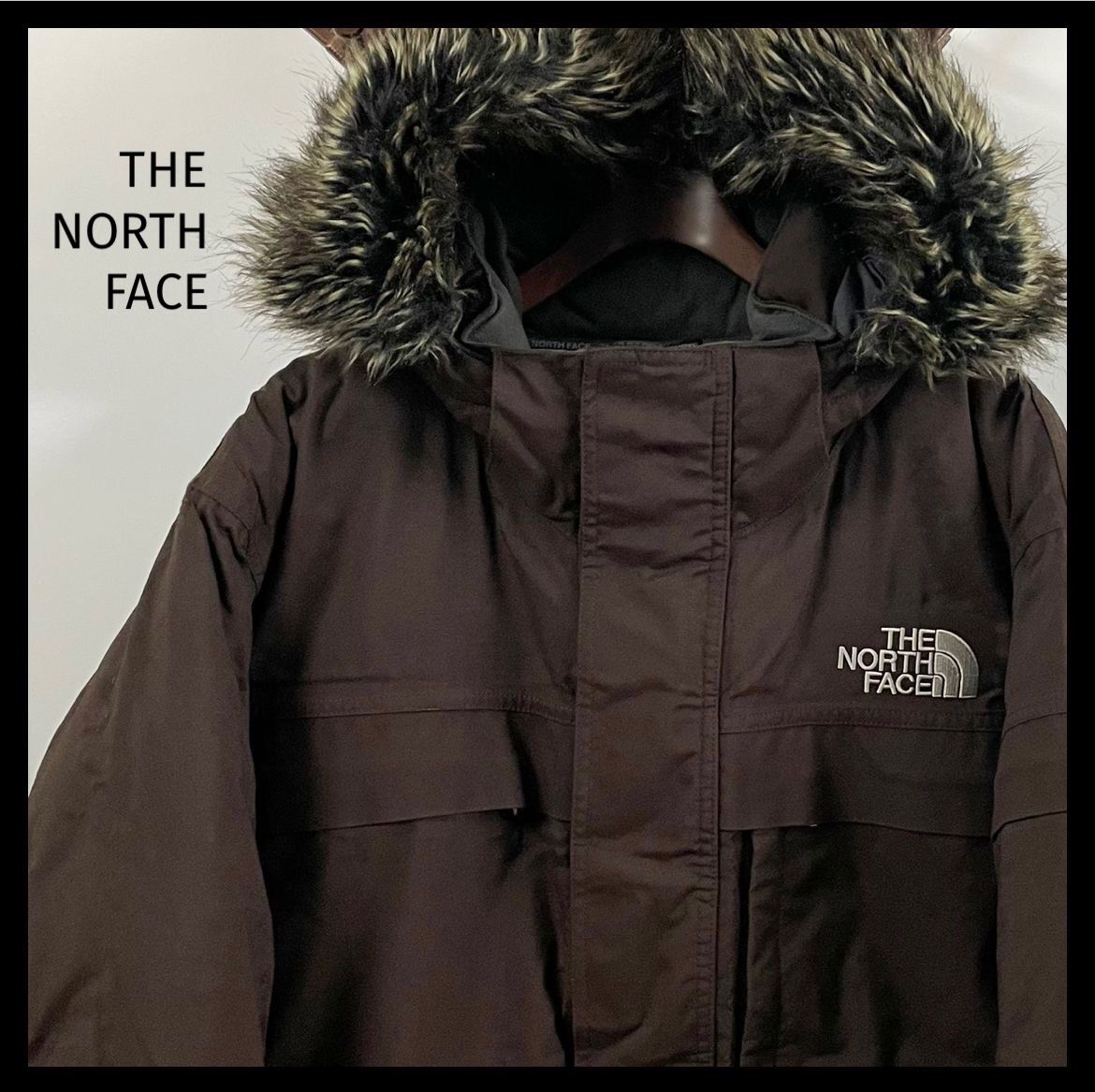 THE NORTH FACE ノースフェイス アイスジャケット ダウン ブラウン