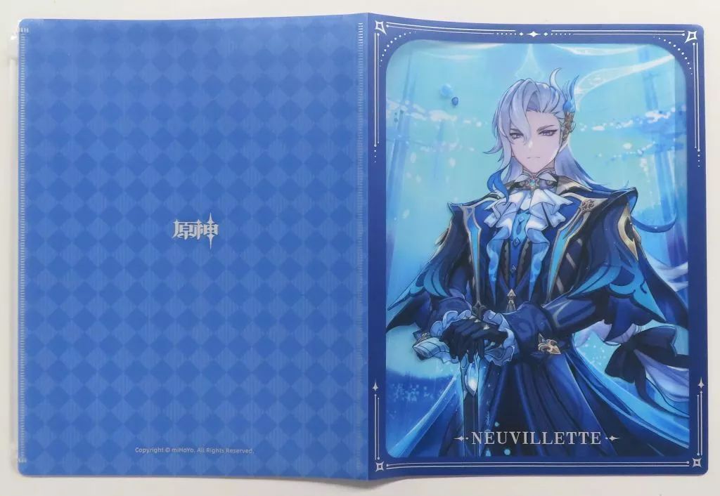 中古】クリアファイル ヌヴィレット 祈願シリーズ A4クリアファイル