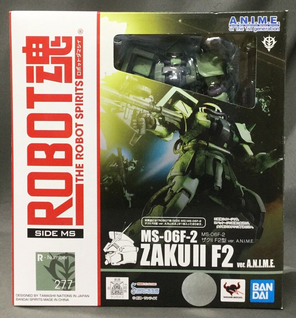 BANDAISPIRITS ROBOT魂u003cSIDE MSu003e バンダイスピリッツ版 MS-06F-2 ザクIIF2型 ver. A.N.I.M.E. 277