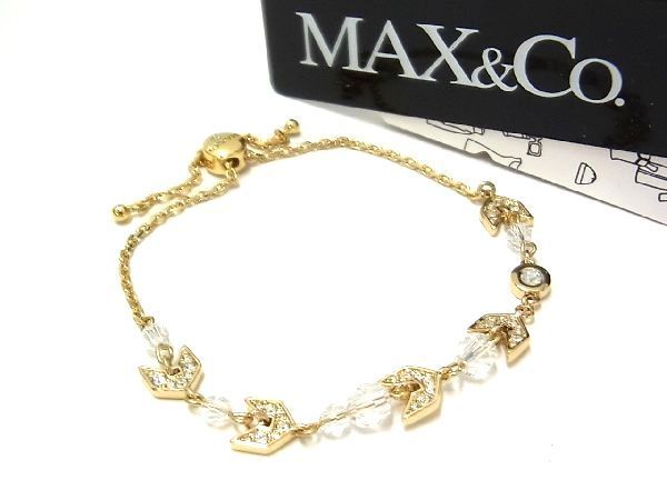 □新品同様□ MAX＆Co.×SWAROVSKI マックスアンドコー×スワロフスキー