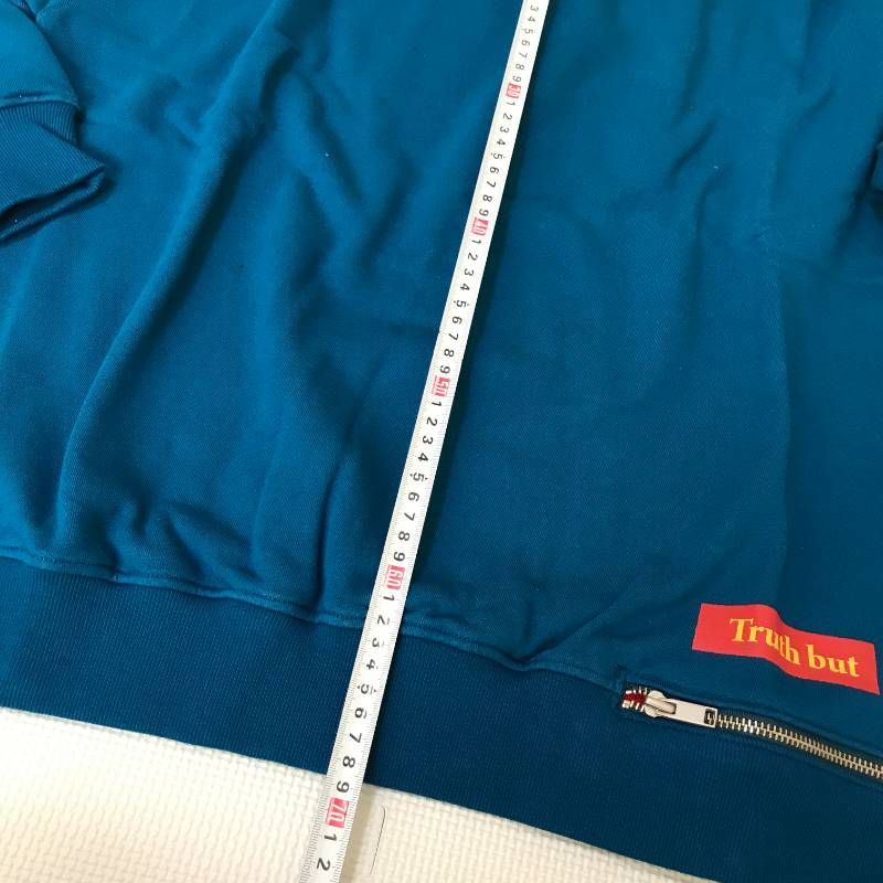  コ Tee Library ティーリバティ Truth but トゥルースバット トレーナー ブルー TSK-PT-49 トレーナー スウェット トップス