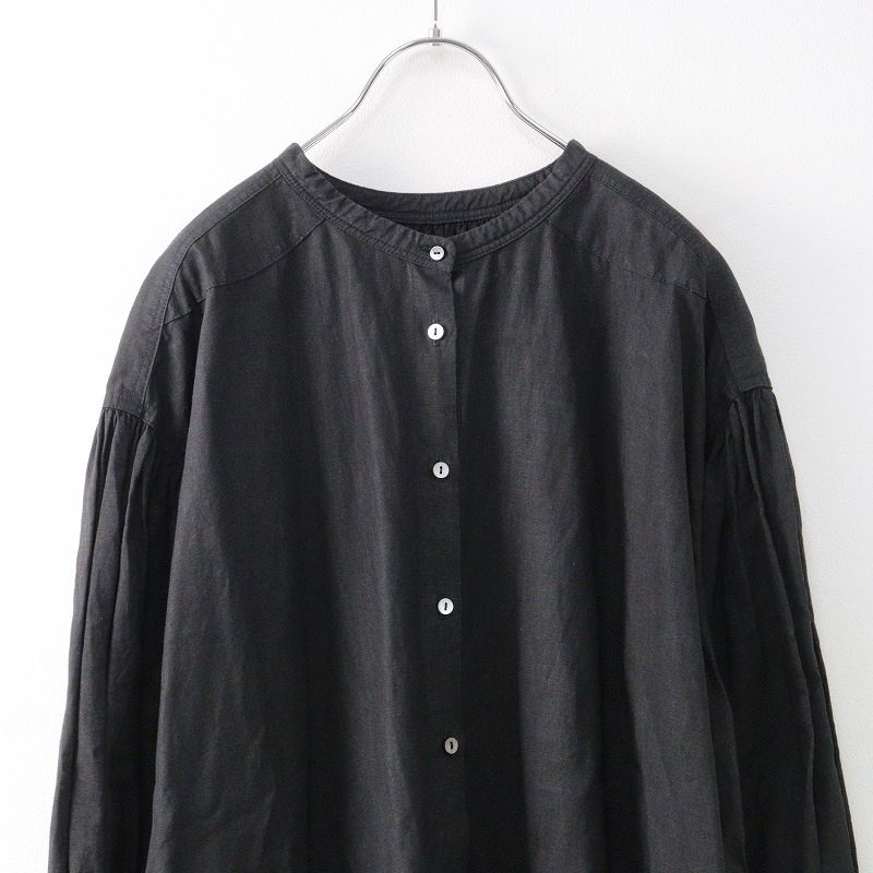 2022AW ネストローブ nest Robe 高密度リネン2wayドレス F