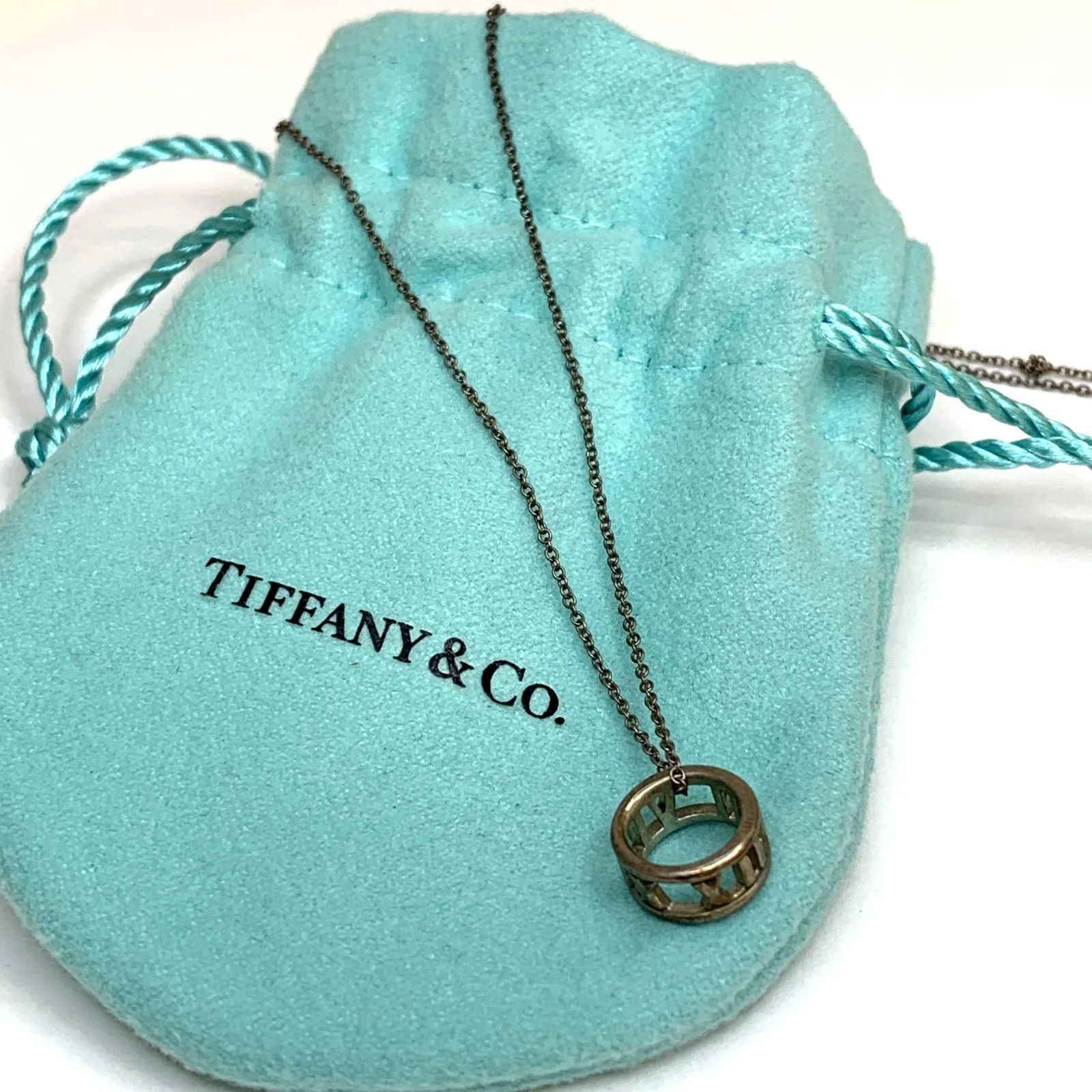 Tiffany & Co. シルバー925 ネックレスとリングセット Tiffany & Co. シルバー ネックレスとリング セット