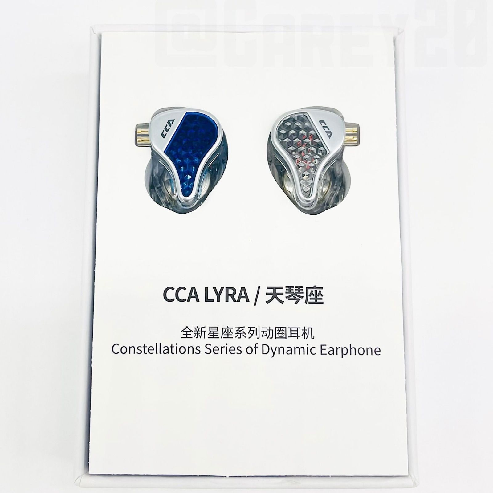 CCA Lyra 有線 イヤホン 左右 カラーチェンジ 交換 3.5mm マイク付き