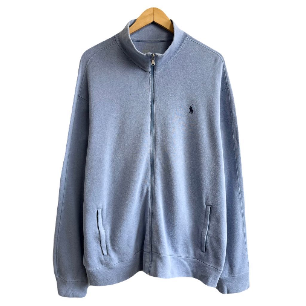 POLO ラルフローレン フルジップ ジャケット ブルー メンズ