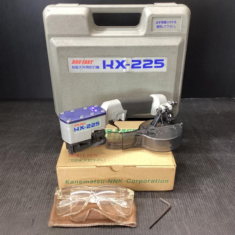 DUO-FAST KX-225 和風天井用釘打機 釘付 203
