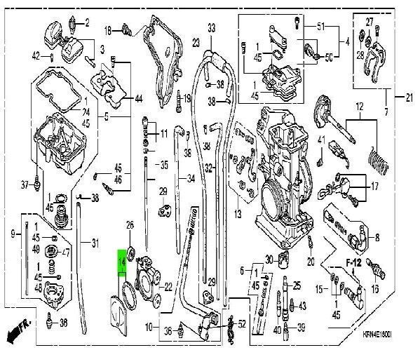 ホンダ - 純正 CRF250R フロートバルブセットの通販 by バルブシム