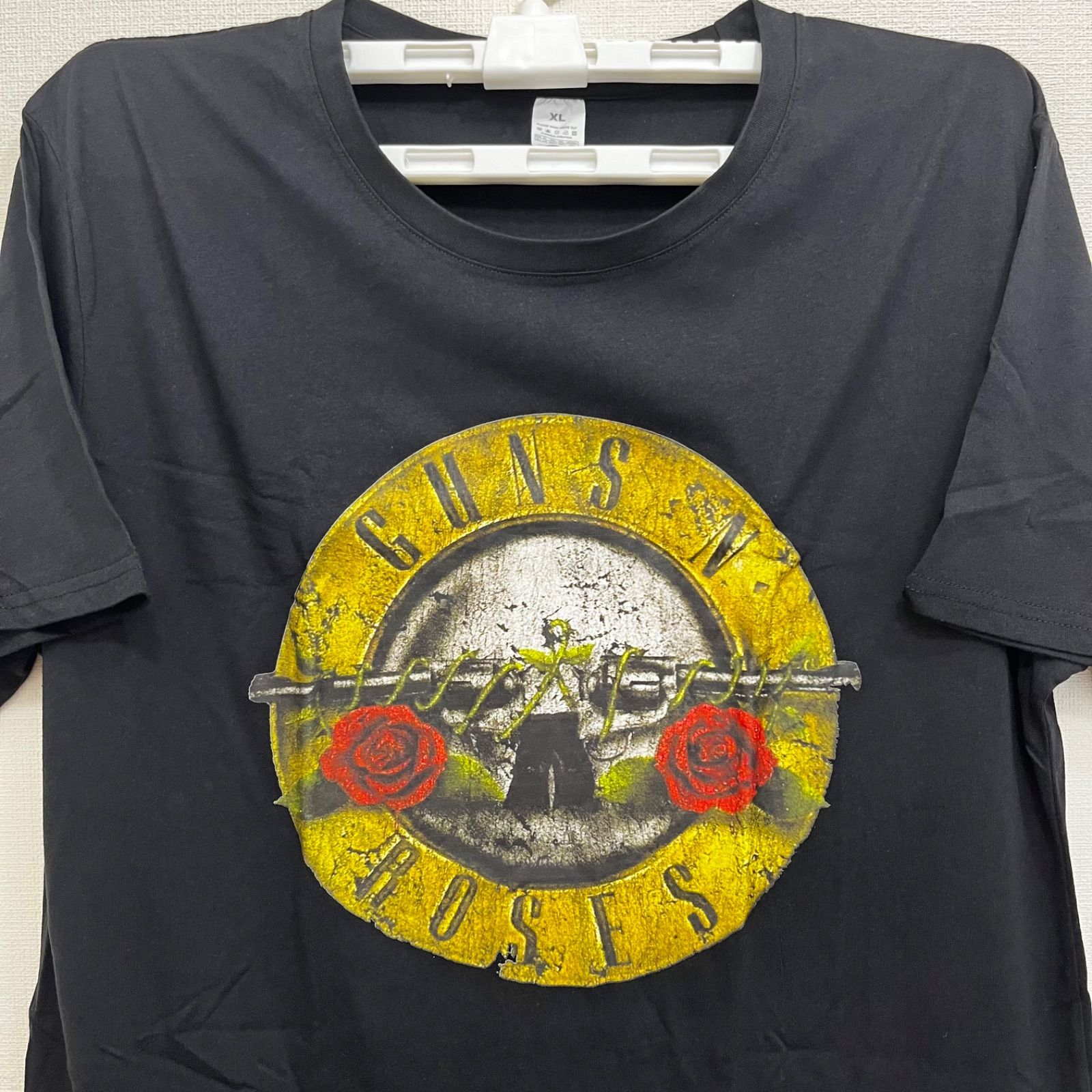 ロックバンド バンド ガンズアンドローゼズ ロゴ Guns N Roses バンドT