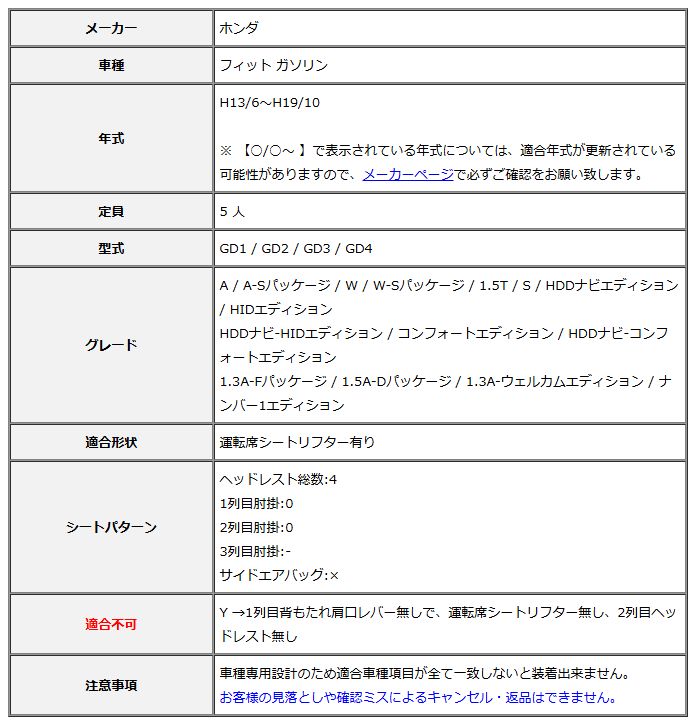 Clazzio クラッツィオ シートカバー ストリームステッチ フィット ガソリン GD1 GD2 GD3 GD4 H13 6～H19 10 EH-0380