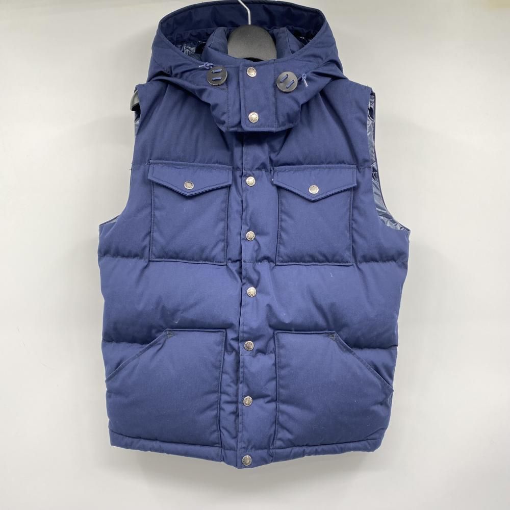 中古】THE NORTH FACE パープルレーベルダウンベスト ネイビー サイズM 