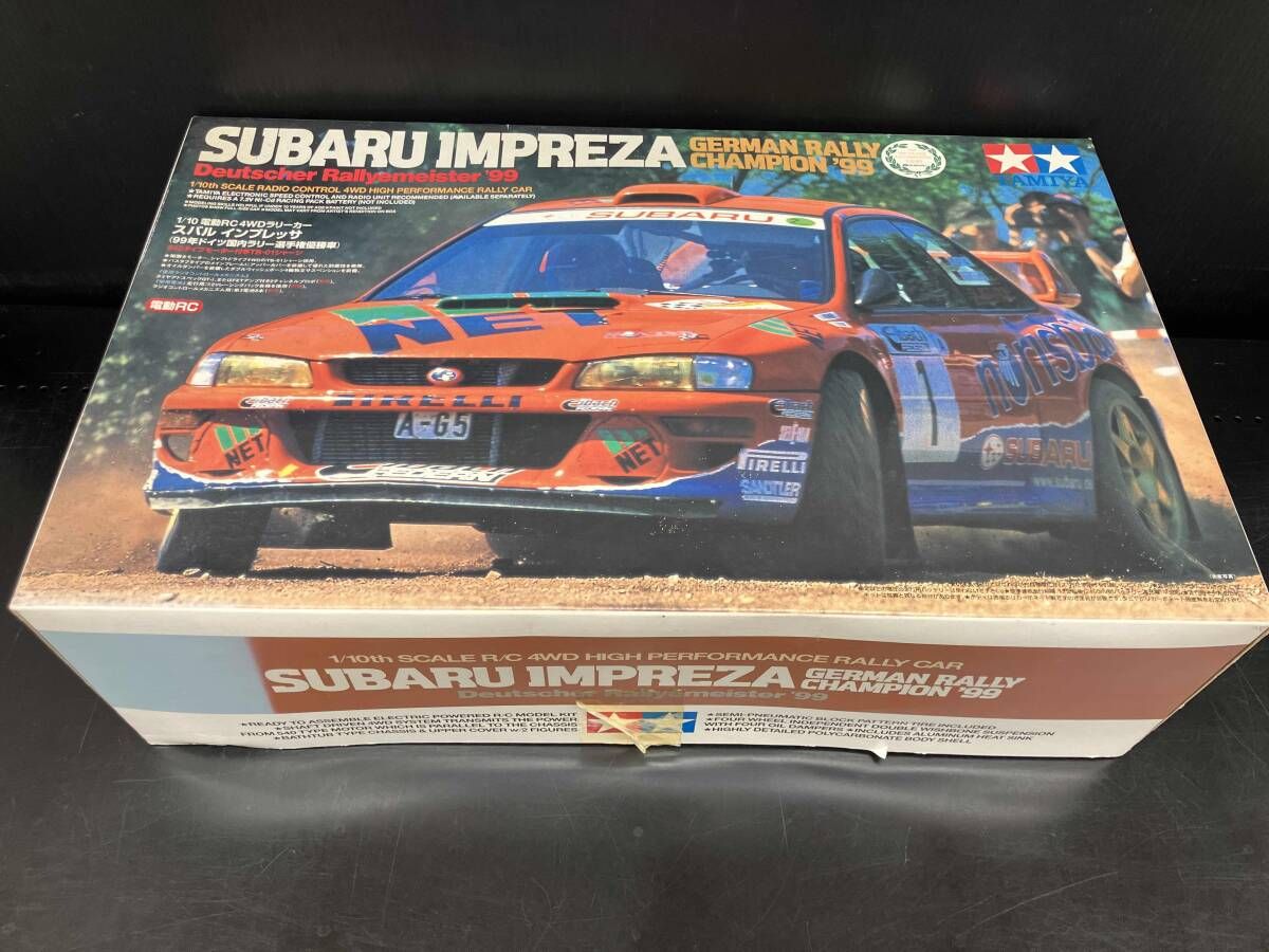 ジャンク TAMIYA スバルインプレッサドイツラリーチャンピオン 99