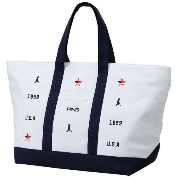 ピン .PING USAトート ホワイト トートバッグ 37892-01 葛西店