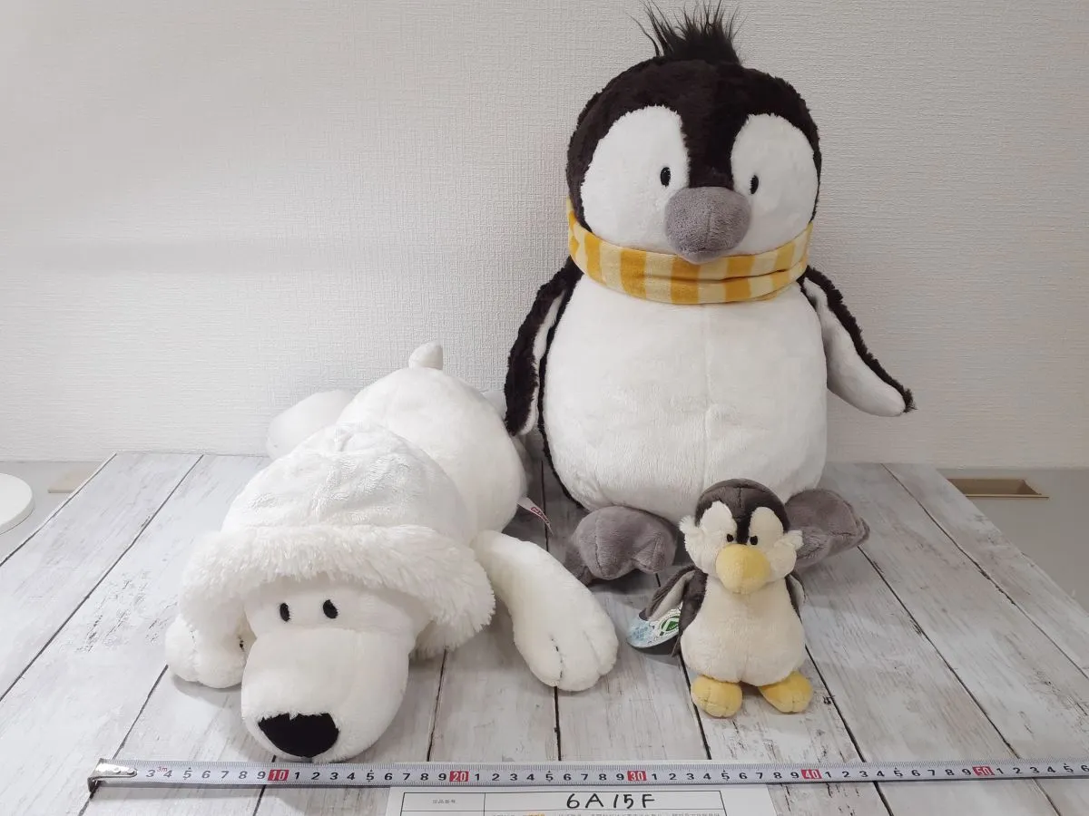 NICIぬいぐるみ 3体セット ペンギン ベア ヤギ 2025年最新】nici ペンギンの人気アイテム - メルカリ