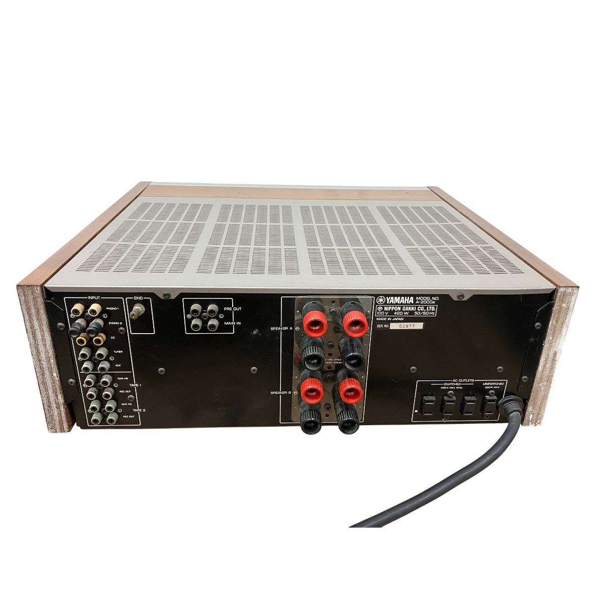 YAMAHA ヤマハ A-2000a プリメインアンプ 音響 オーディオ YAMAHA A-2000a プリメイン アンプ オーディオ ジャンク K10472649