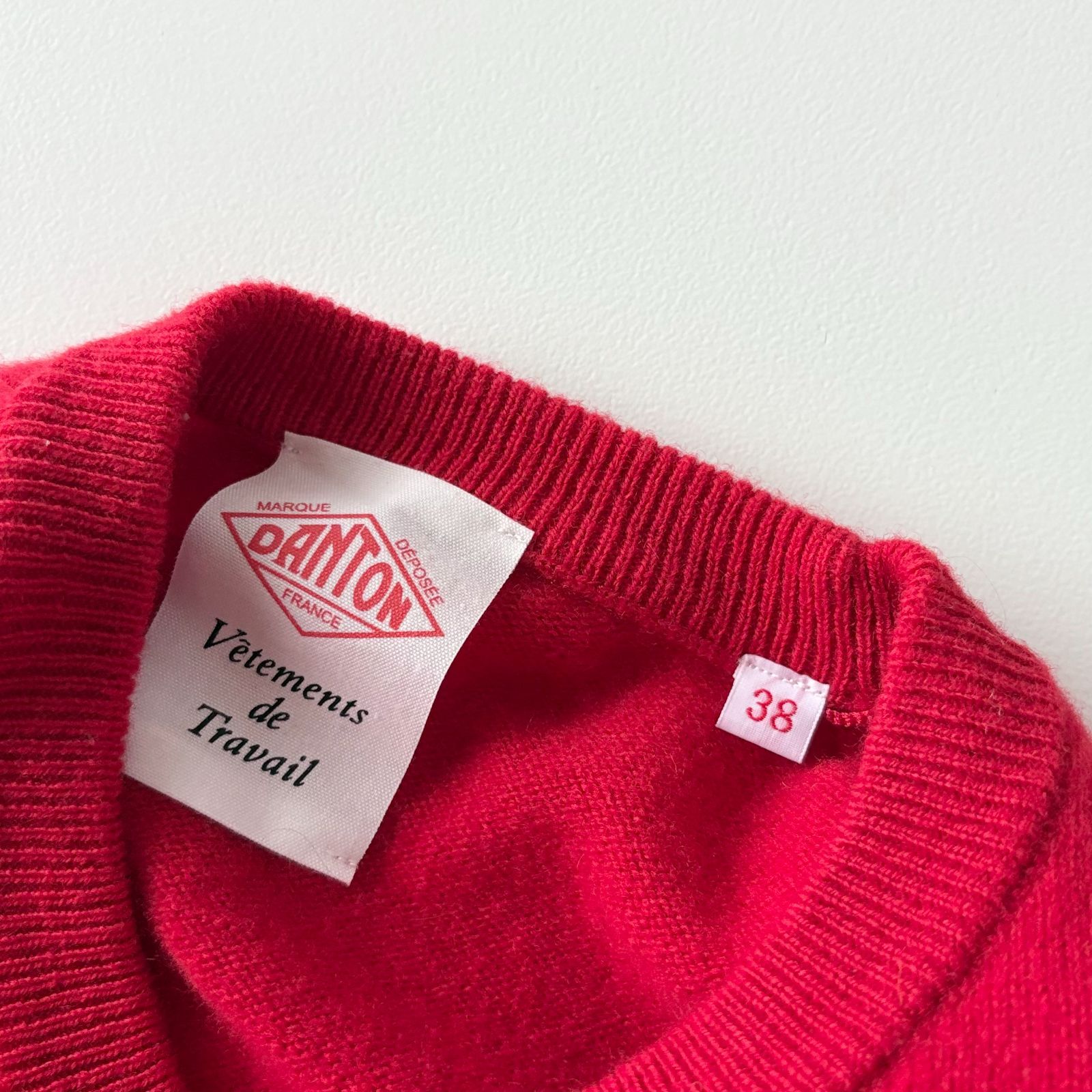 DANTON ダントン / LAMBS WOOL CREWNECK PULLOVER ラムズウール クルー