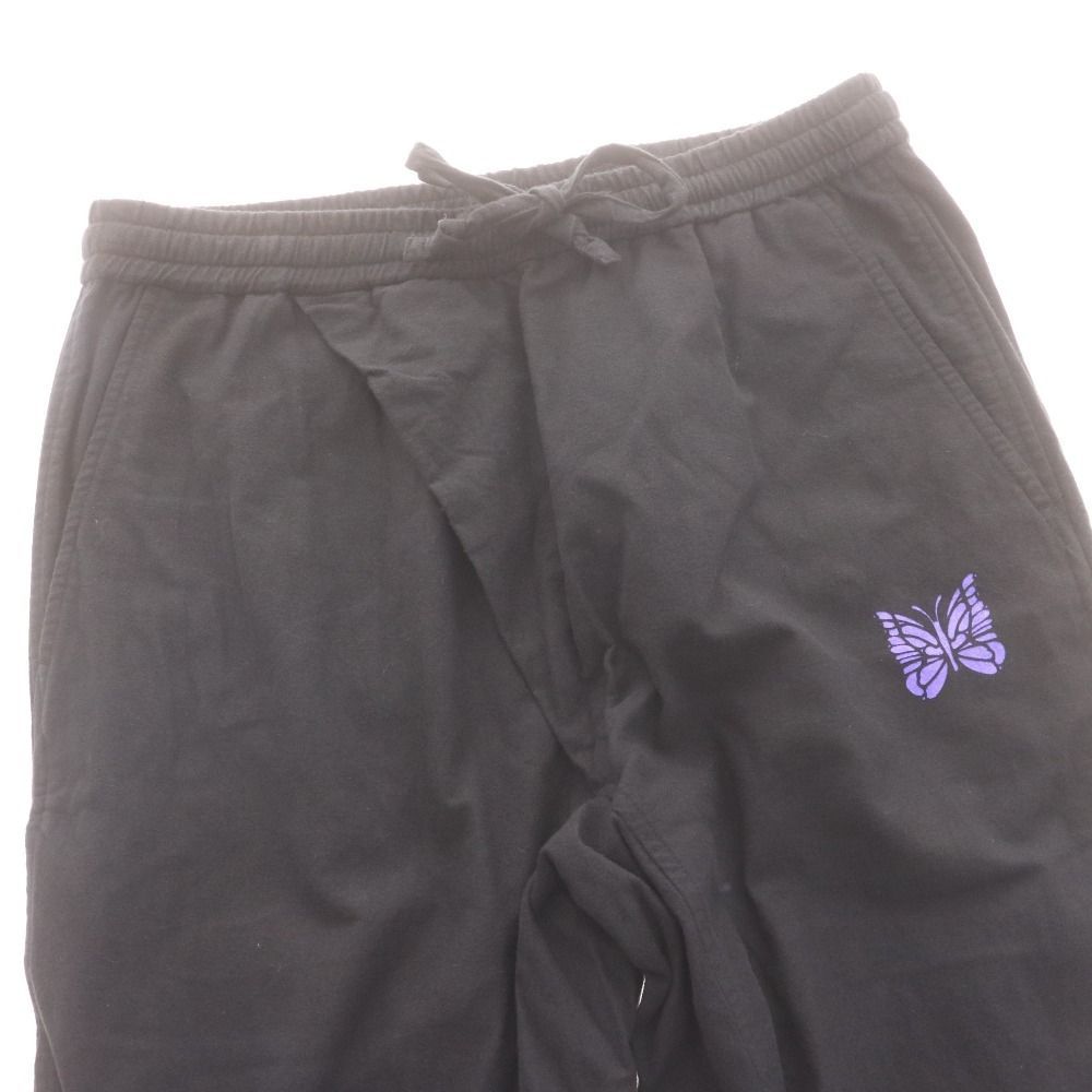  ニードルズ パジャマ 上下セット セットアップ トップス ボトムス メンズ S ブラック 袋付き パジャマ ルームウェア パジャマ