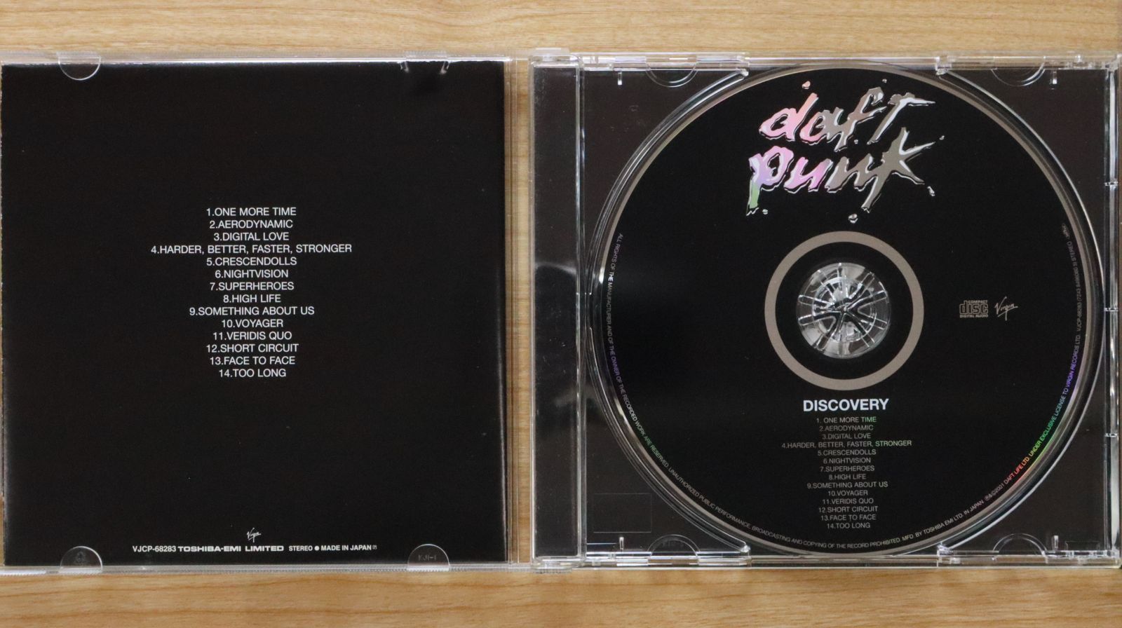 Daft Punk レコード 限定盤 美品 ポスター付 国内盤CD☆ダフト・パンク/Daft Punk□ ディスカバリー