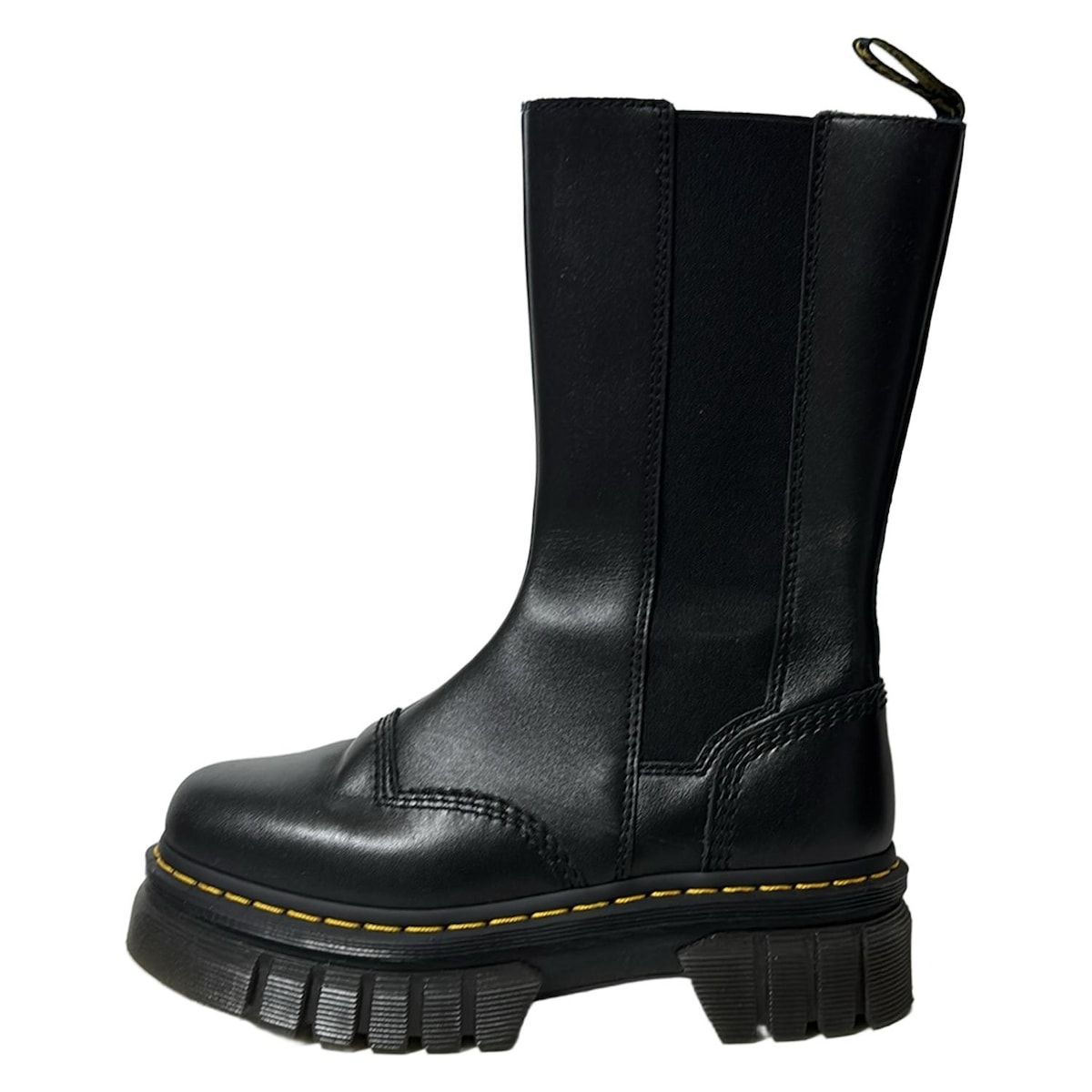 Dr.Martens(ドクターマーチン) ロングブーツ EU39 レディース美品 - 黒  