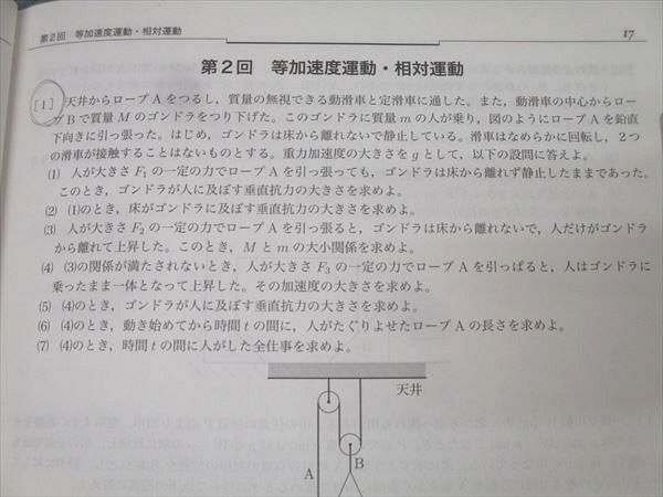 鉄緑会 高3 物理発展講座/問題集 テキストセット 2024 計2冊