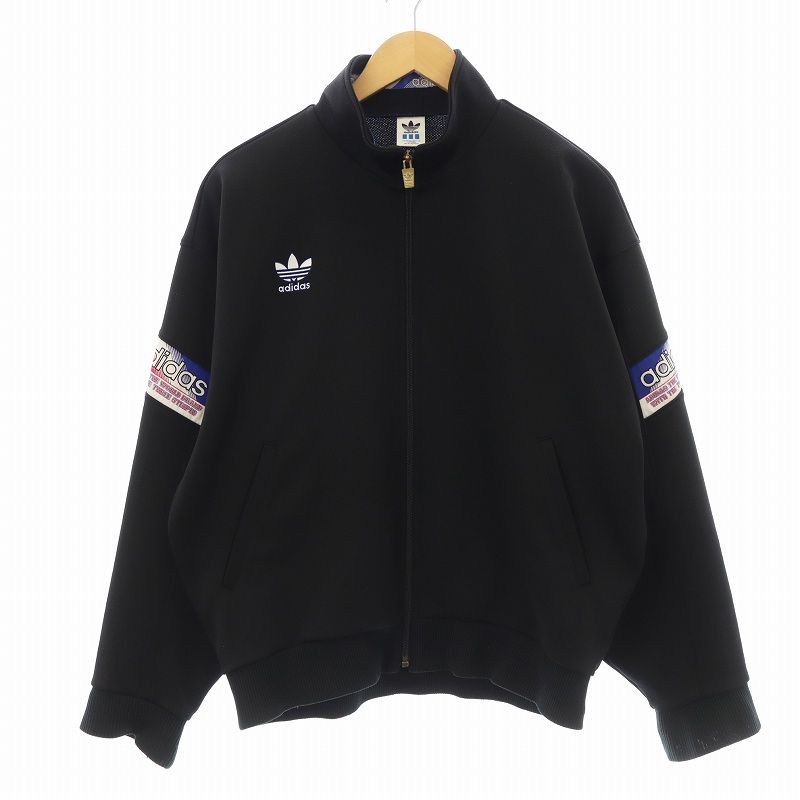 希少　美品　アディダス　adidas 90s トラックジャケット　ブラック 希少 美品 アディダス adidas 90s トラックジャケット